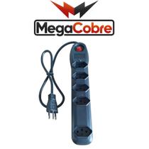 Filtro De Linha quintupla (5) Com Cabo Pp de 1 Metro Na Cor Preta Filtro De Linha quintupla (5) Com Cabo Pp de 1 Metro Na Cor Preta