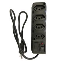 FILTRO DE LINHA RÉGUA DE TOMADAS 6, 5 e 4 tomadas tripolar 10 Amperes com fusível FILTRO DE LINHA RÉGUA DE TOMADAS 6, 5 e 4 tomadas tripolar 10 Amperes com fusível