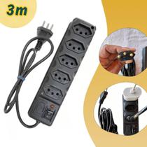 Filtro De Linha Régua Extensão Protetor Elétrico 4 Tomadas 0,85 Cm Filtro De Linha Régua Extensão Protetor Elétrico 4 Tomadas 0,85 Cm