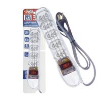 Filtro de Linha Slim Plus 5 Tomadas com Dps Plug 90 Forceline
