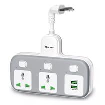 Filtro De Linha Tomada Inteligente Proteção Avançada 2.4a Universal Cor Branco