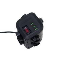 Filtro de Linha Torre Qualitronix Cabo 8 Tomadas Com USB Preto