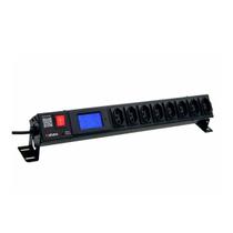 Filtro de Linha TS Shara Protetor SMART 8T10A DISP - 578 Preto Bivolt