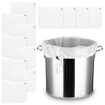 Filtro de malha fina reutilizável Brew Bag SHENLIU 26x22cm, pacote com 12