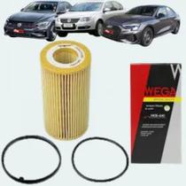 Filtro de Óleo Audi A1 A3 A4 RS Volkswagen Jetta Passat Eos WOE 640 Filtro de Óleo Audi A1 A3 A4 RS Volkswagen Jetta Passat Eos WOE 640