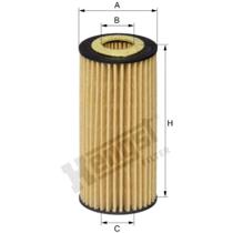 Filtro de óleo Audi Q3 2012 a 2019 HENGST E358H D246