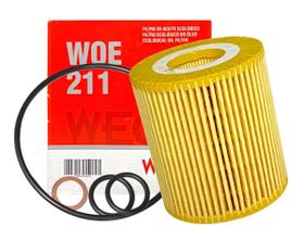 Filtro de Óleo do Motor BMW 118i 120i 318i 320i X1 Z4 2.0 16V WEGA WOE211 Filtro de Óleo do Motor BMW 118i 120i 318i 320i X1 Z4 2.0 16V WEGA WOE211