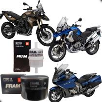 Filtro de oleo e combustivel bmw carburada c650 f800 r1200