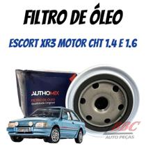 Filtro De Óleo Escort XR3 Motor CHT 1.4 e 1.6 Filtro De Óleo Escort XR3 Motor CHT 1.4 e 1.6