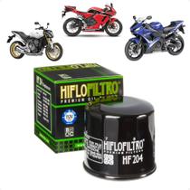 Filtro de Oleo Hiflo Hornet Cbr 600 Cbr 1000 R6 R1 Fazer 600 XJ6 675 Daytona Street Triple TI HF204