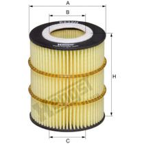 Filtro de óleo Jaguar F-Pace 2016 a 2021 HENGST E832H D317