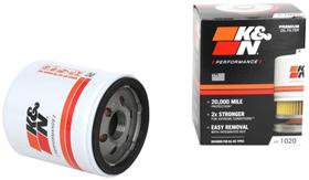 Filtro de óleo K&N HP-1020 proteção do motor por 32.000 km Filtro de óleo K&N HP-1020 proteção do motor por 32.000 km