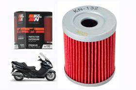 Filtro de Oleo K&n KN-132 Suzuki Burgman 400 1999 até 2006