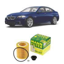 Filtro de Óleo Mann BMW 528i 2012-2016 Motor N20B20A Filtro de Óleo Mann BMW 528i 2012-2016 Motor N20B20A