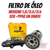 Filtro De Óleo Palio Weekend 1.8/2.0/2.4 20V 1998 em diante
