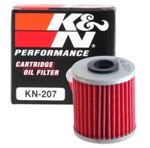 Filtro de Óleo para Motocicleta K&N KN-207 de Alto Desempenho Filtro de Óleo para Motocicleta K&N KN-207 de Alto Desempenho