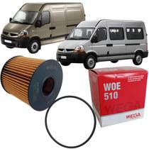 Filtro de Óleo Refil Master 2.5 DCI Diesel 2005 a 2012 Wega