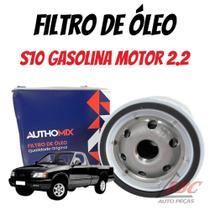 Filtro De Óleo S10 Gasolina motor 2.2