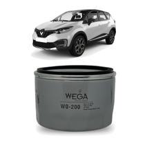 Filtro de Óleo Wega Renault Captur 2.0 2017 2018 2019 2020 a 2021