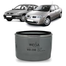 Filtro de Óleo Wega Renault Megane 1998 99 00 01 02 a 2012