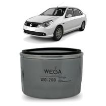 Filtro de Óleo Wega Renault Symbol 2009 2010 2011 2012 2013