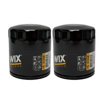Filtro de óleo Wix 51348 tipo spin-on, pacote com 2 Filtro de óleo Wix 51348 tipo spin-on, pacote com 2