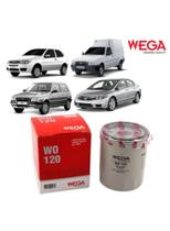 Filtro de Óleo WO120-Wega Fiat - Uno/Palio/Siena/Strada 1.0/1.4 8v Motores Fire