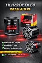 Filtro de oleo wo130 linha chevrolet agile,astra,celta,cobalt,corsa,onix,prisma