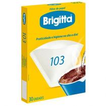 Filtro de papel 103 - caixa com 30 unidade - Brigitta Filtro de papel 103 - caixa com 30 unidade - Brigitta