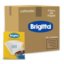 Filtro de Papel Brigitta 103 Kit 48 Pacotes de 30 Unidades Filtro de Papel Brigitta 103 Kit 48 Pacotes de 30 Unidades