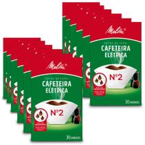 Filtro de Papel Melitta Cafeteira Elétrica N2 Kit 12 Pacotes Filtro de Papel Melitta Cafeteira Elétrica N2 Kit 12 Pacotes