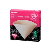 Filtro de Papel Natural para Coar Café Hario V60-02 40un
