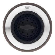 Filtro de pia Stopper OXO Good Grips 2 em 1 preto Filtro de pia Stopper OXO Good Grips 2 em 1 preto
