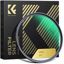 Filtro de proteção UV K&F Concept 55mm para lente de câmera Filtro de proteção UV K&F Concept 55mm para lente de câmera