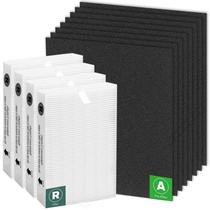 Filtro de reposição APPLIANCEMATES HPA200 R, pacote com 4 e pré-filtros de carbono, pacote com 8 Filtro de reposição APPLIANCEMATES HPA200 R, pacote com 4 e pré-filtros de carbono, pacote com 8