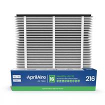 Filtro de reposição AprilAire 216 para purificadores de ar AprilAire Whole House - MERV 16, alergia, asma e vírus, filtro de ar 20x25x4 (pacote com 2) Filtro de reposição AprilAire 216 para purificadores de ar AprilAire Whole House - MERV 16, alergia, asma e vírus, filtro de ar 20x25x4 (pacote com 2)