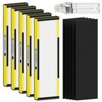Filtro de reposição, pacote com 5 unidades FLT4825 True HEPA B para AC4825 Filtro de reposição, pacote com 5 unidades FLT4825 True HEPA B para AC4825
