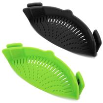 Filtro de silicone Qiunizadila para macarrão, carne e frutas