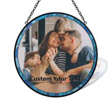 Filtro de sol suspenso para vitrais, família personalizada Filtro de sol suspenso para vitrais, família personalizada