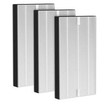 Filtro de substituição, pacote com 3 unidades F1 True HEPA para 3M Filtrete Filtro de substituição, pacote com 3 unidades F1 True HEPA para 3M Filtrete
