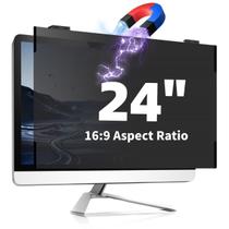 Filtro de tela de privacidade JEAPKA Magnetic de 24 polegadas para monitor