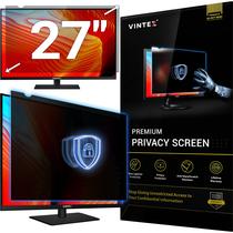 Filtro de tela de privacidade VINTEZ 16:9 de 27 polegadas para monitor de laptop Filtro de tela de privacidade VINTEZ 16:9 de 27 polegadas para monitor de laptop