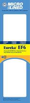 Filtro de vácuo DVC Eureka EF6 Airspeed AS1000