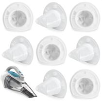 Filtro de vácuo portátil de substituição de 8 unidades para Black and Decker Filtro de vácuo portátil de substituição de 8 unidades para Black and Decker