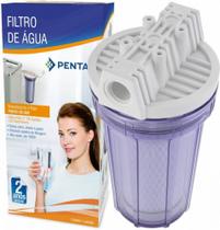 Filtro Declorador Pentair Hidro Fitlros Pou 7 Transparente Filtro Declorador Pentair Hidro Fitlros Pou 7 Transparente