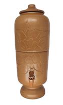 Filtro Decorado Purificador De Água Artesanal Rustico Flor Filtro Decorado Purificador De Água Artesanal Rustico Flor