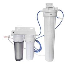 Filtro Deionizador Com 3 Estagio 20 2 Litros Resina Mb400