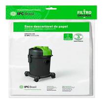 Filtro Descartável de Papel para Aspirador ECOCLEAN com 3 Unidades SBNFILTRODECO IPC Filtro Descartável de Papel para Aspirador ECOCLEAN com 3 Unidades SBNFILTRODECO IPC