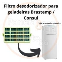 Filtro desodorizador para geladeira Brastemp/ Consul