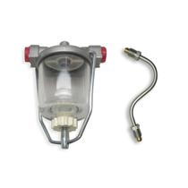 Filtro Diesel Sedimentador + Tubo P/ Tratores Massey Ferguson 65x / 265-Antigo-JOGO